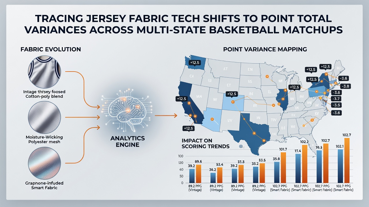Datenanalyse von Punktetotals in multi-state Basketballspielen